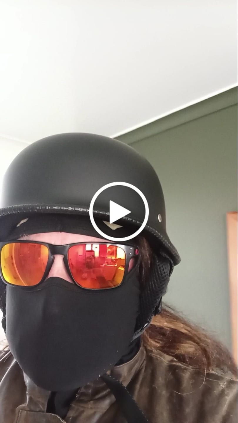 Customer video review of Lightweight Mayan DOT Germanator Helmet / Matte Black