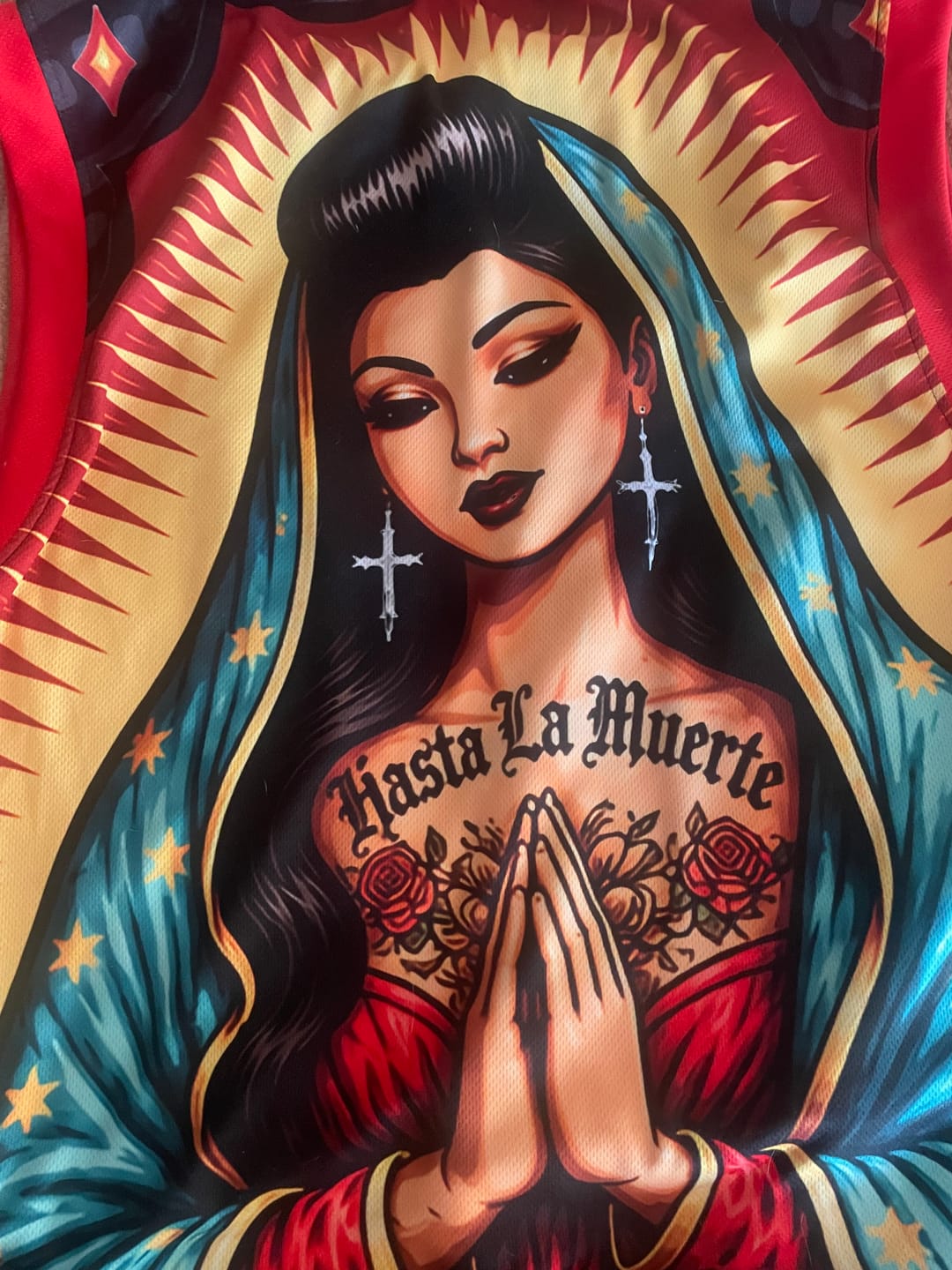 Customer photo review of Chola Art De La Calle Summer Jersey