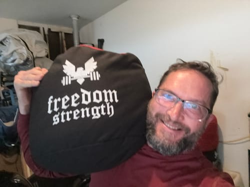 Customer photo review of Strongman Sandbag