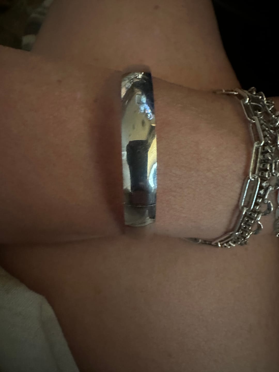 Customer photo review of Marbella Cuff Bracelet (Bundle)