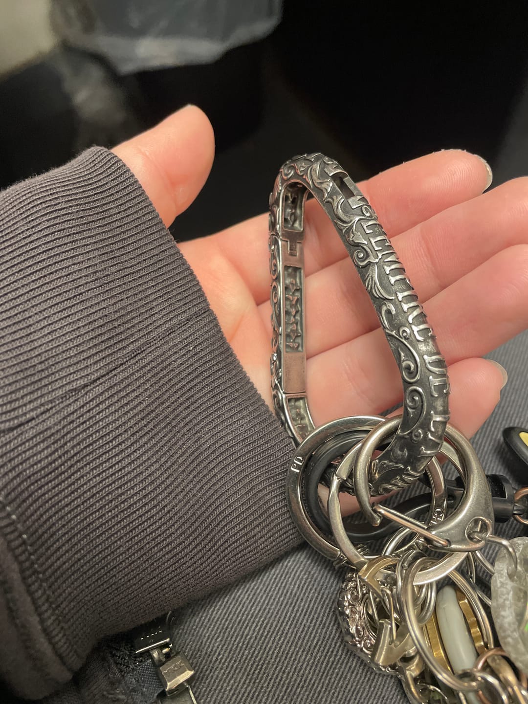Customer photo review of CATACOMBS CARABINER