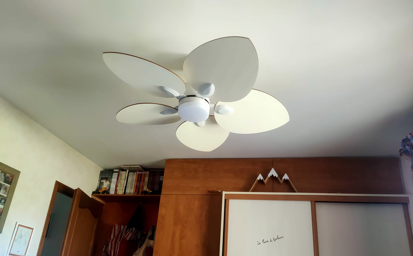 Customer photo review of Dahlia | Ventilateur de plafond – Ø 109 cm
