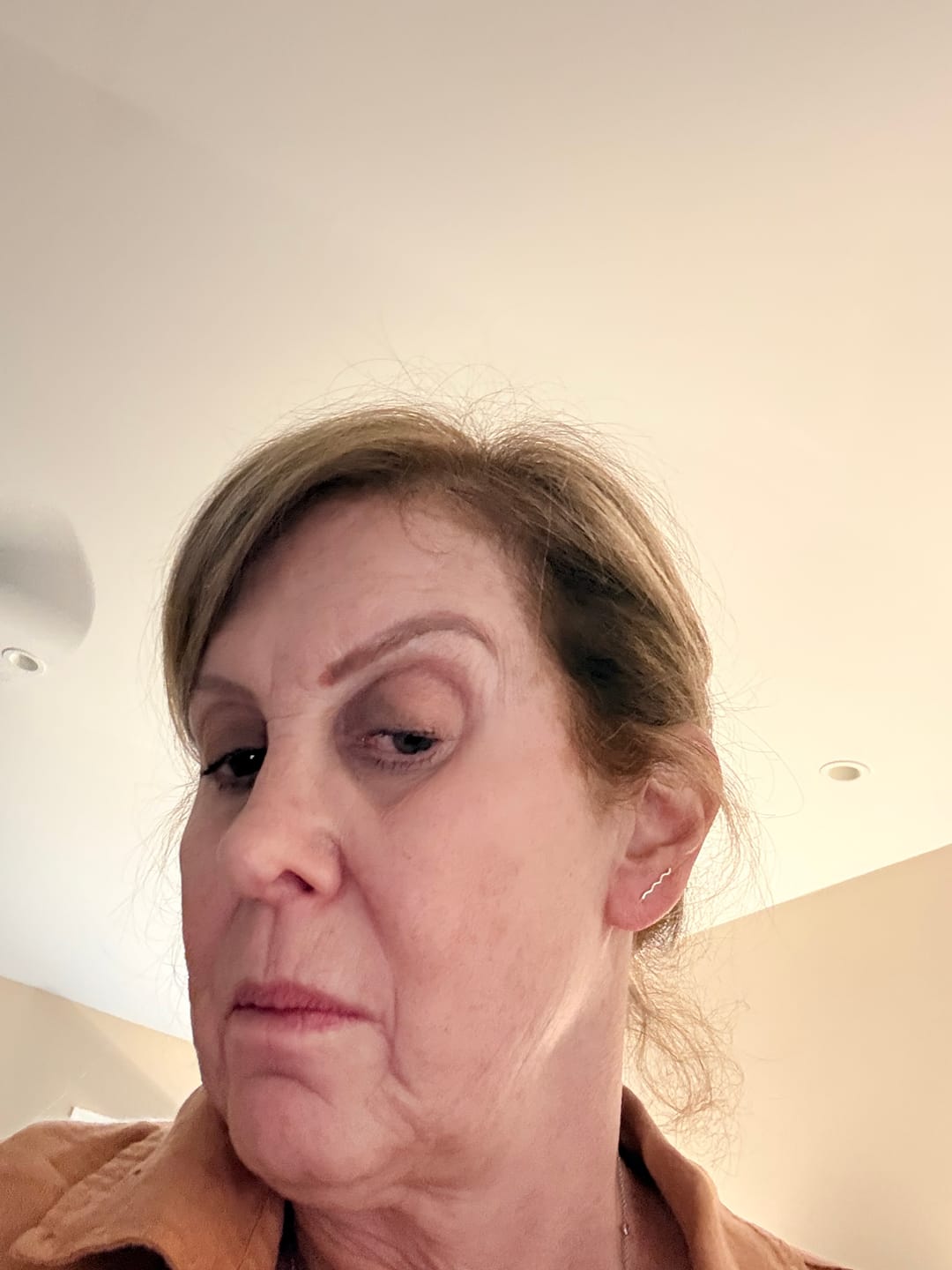 Customer photo review of Dewfall Ear Climbers - Silver