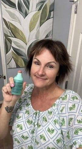Customer photo review of Makeup Melter Cleansing Mist