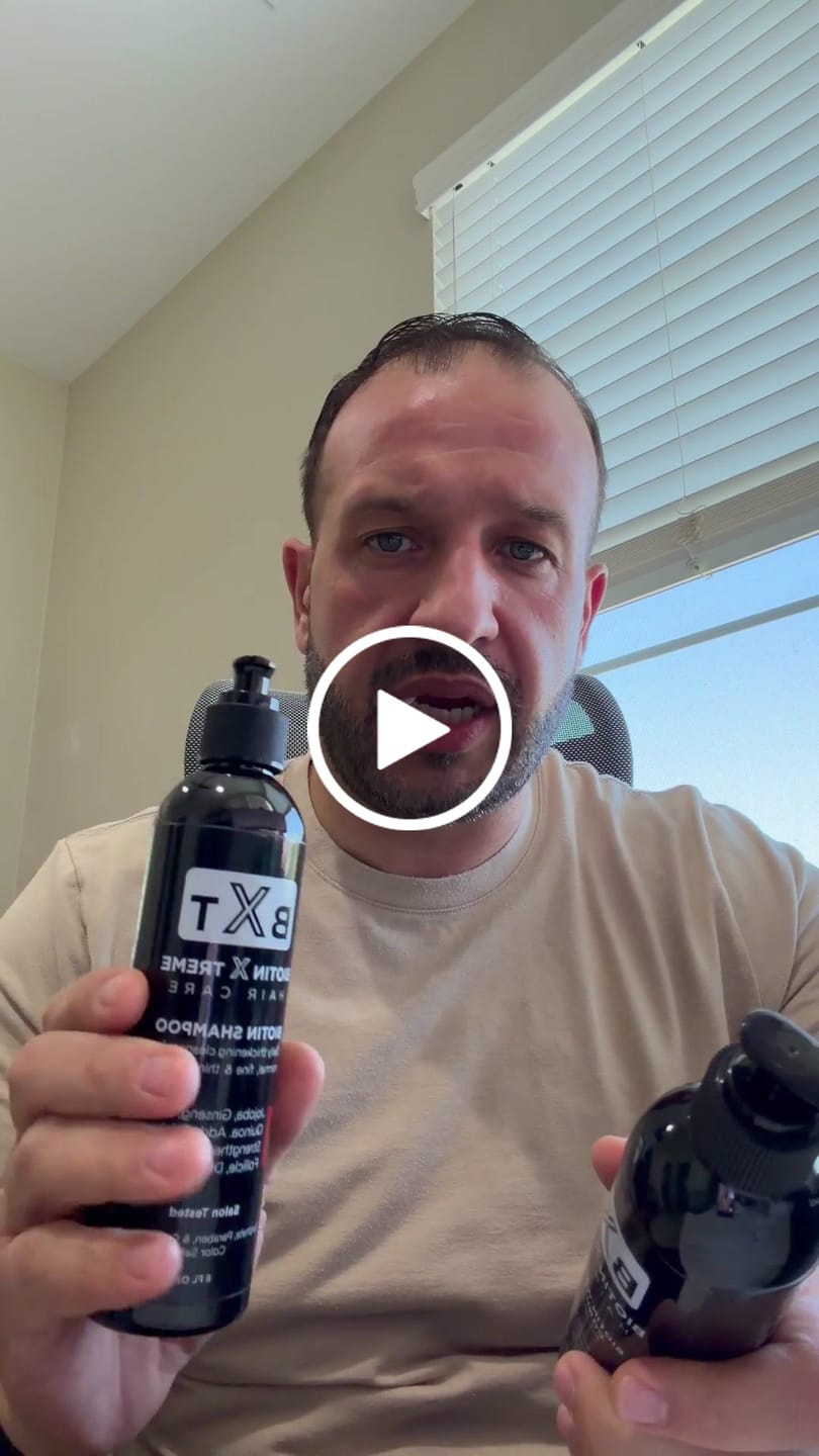 Customer video review of Biotin Shampoo and Conditioner Set, DHT Blocker For Hair Growth - 15% Off