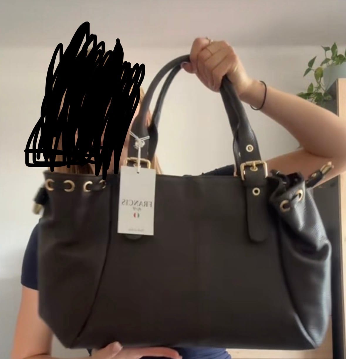 Customer photo review of Muse bag Espresso