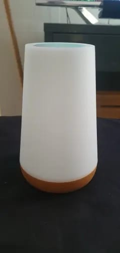 Customer photo review of Colour-Changing Table Lamp for Bedside, Remote Control, 12 cm