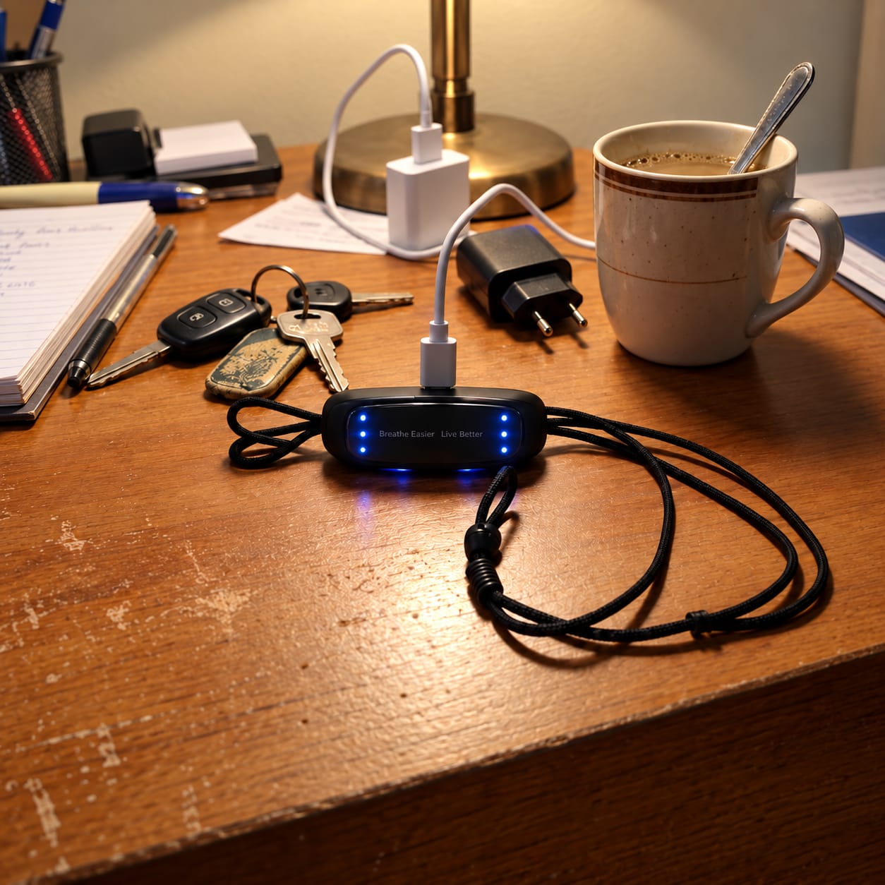 Customer photo review of SilentPulse — Smart Sensor Stops Snoring Instantly