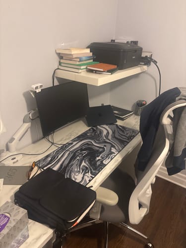 Customer photo review of Painted Liquid | Mousepad