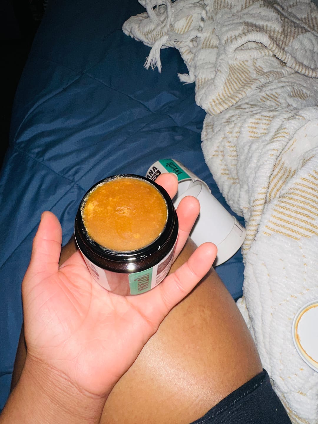 Customer photo review of 100% Unrefined Batana Oil 4oz