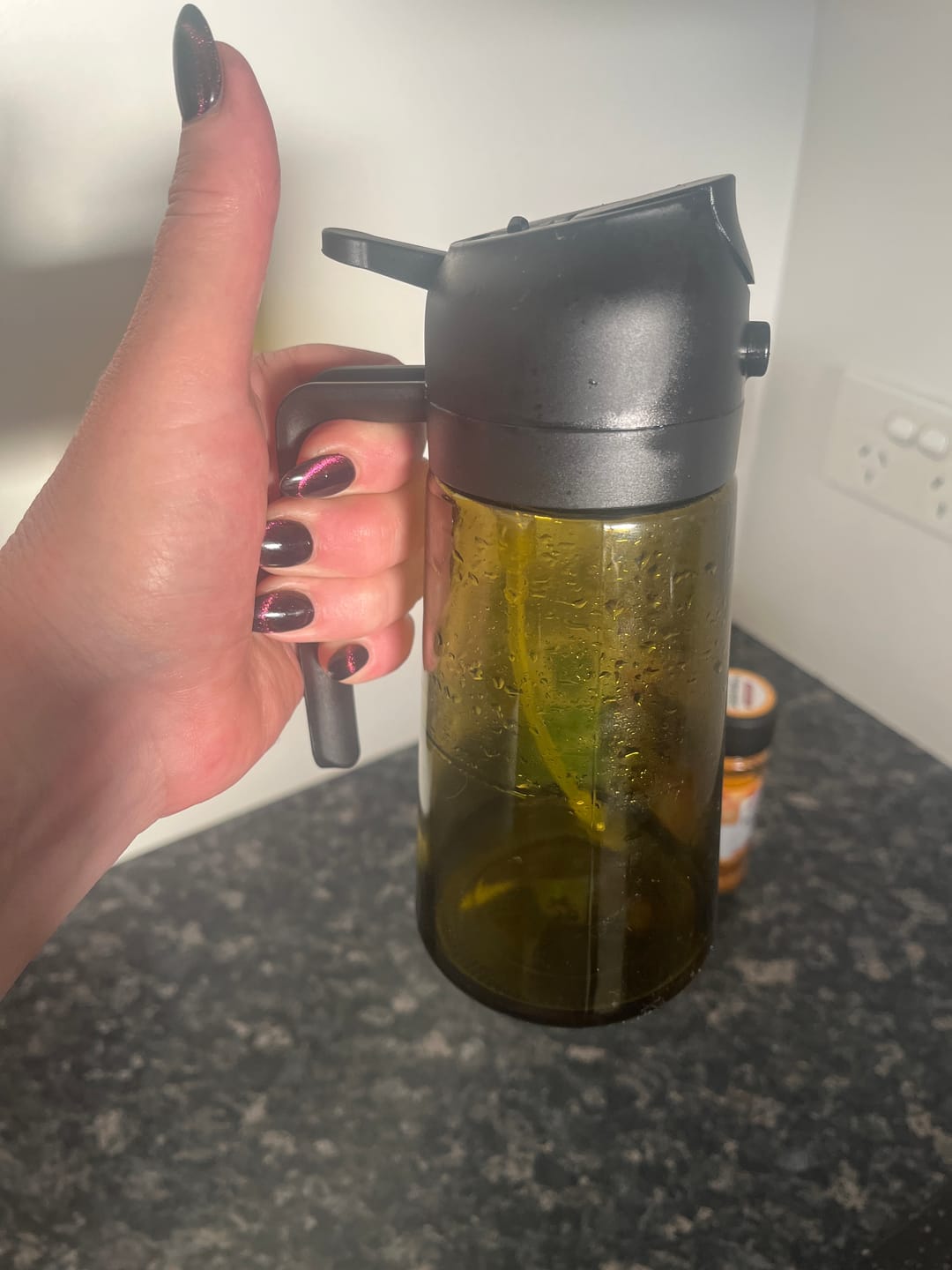 Customer photo review of 2 in 1 Oil Dispenser
