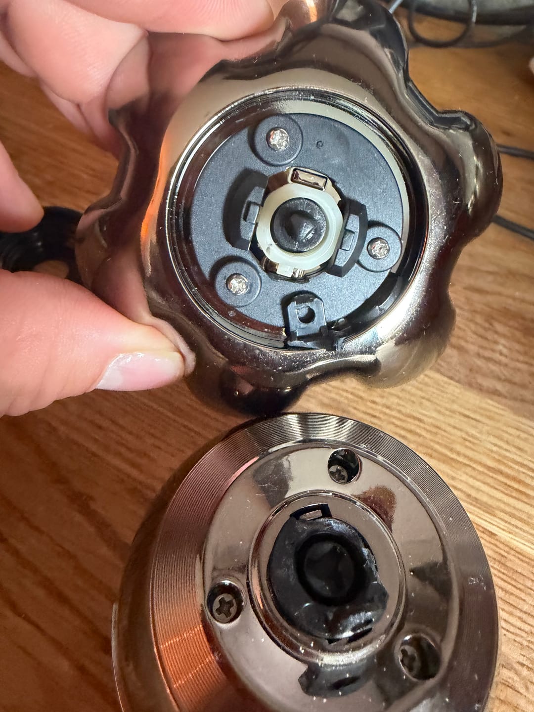 Customer photo review of SmoothShave™ Magnetic Blade refill