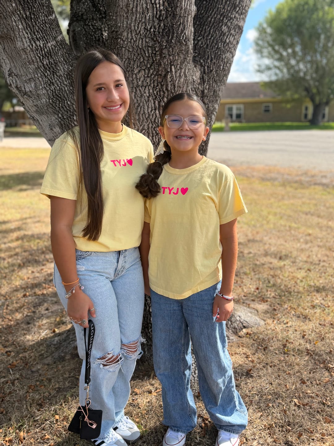 Customer photo review of Youth Thank You Jesus Tee - Butter