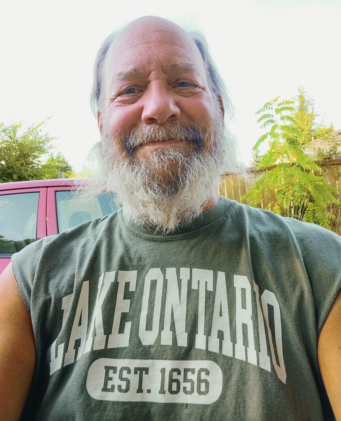Customer photo review of Lake Ontario Varsity T-Shirt