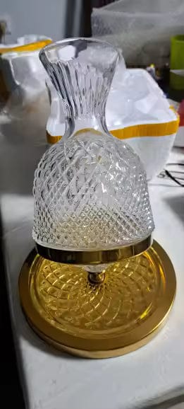 Customer photo review of WineSpinner™ Luxury Rotating Decanter