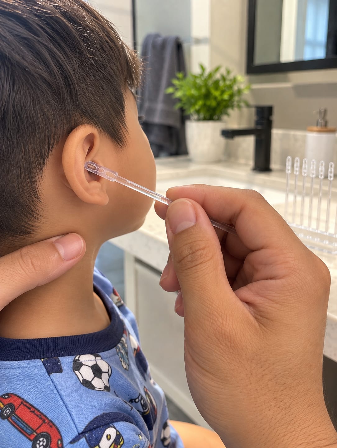 Customer photo review of Bastoncillo Limpiador de Cera para los Oídos.