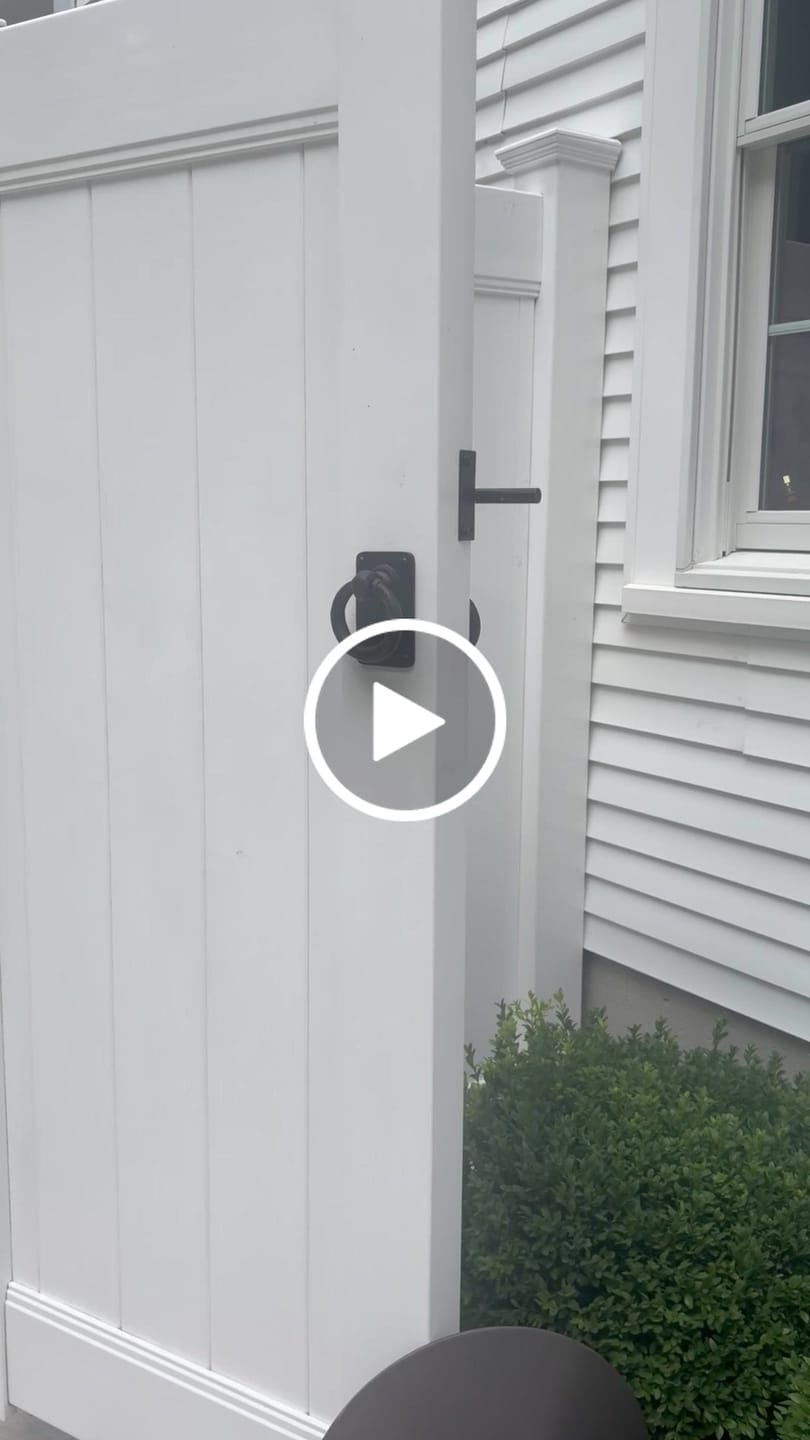Customer video review of Outdoor Shower Fixture with 304 Stainless Steel 10-Inch Rainfall Shower Head and Adjustable Slide Bar