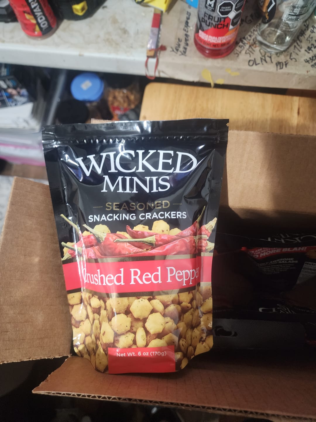 Customer photo review of Wicked Minis Crushed Red Pepper Minis