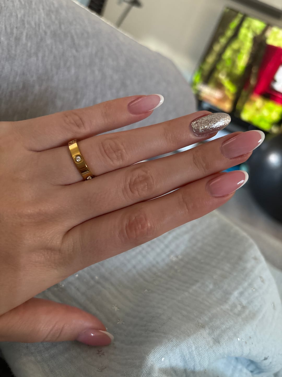 Customer photo review of Arianna Ring | 18K vergoldet