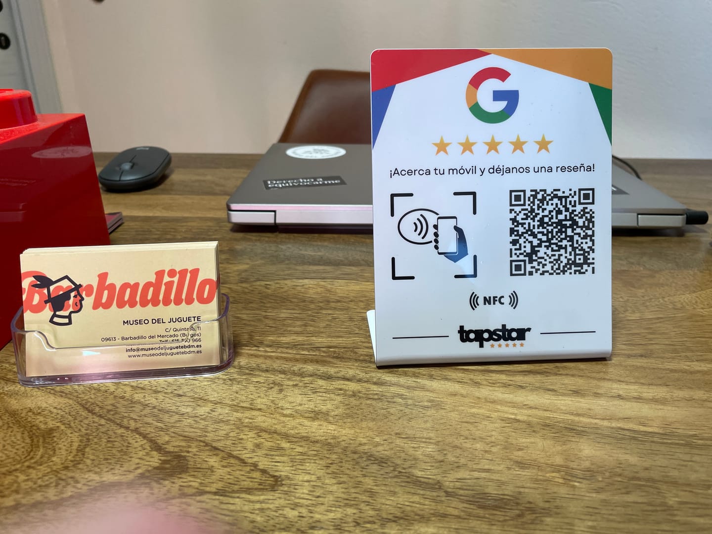 Customer photo review of Expositor Reseñas Google