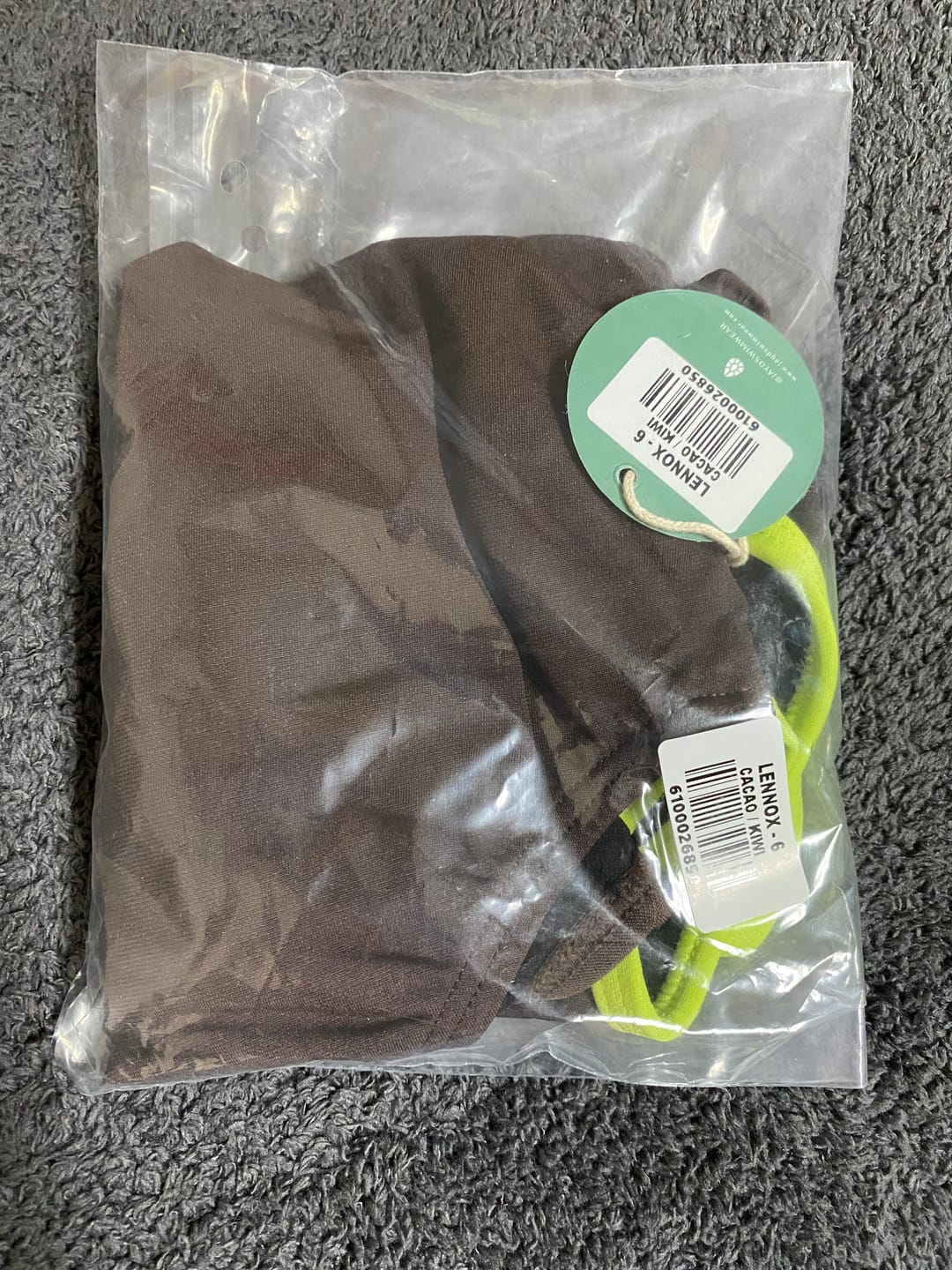 Customer photo review of LENNOX ONE PIECE - Cacao|Kiwi