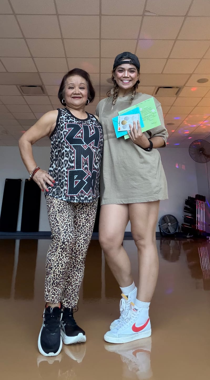 Customer photo review of Rock 'n' Roll Basketball Tank With Curved Hem