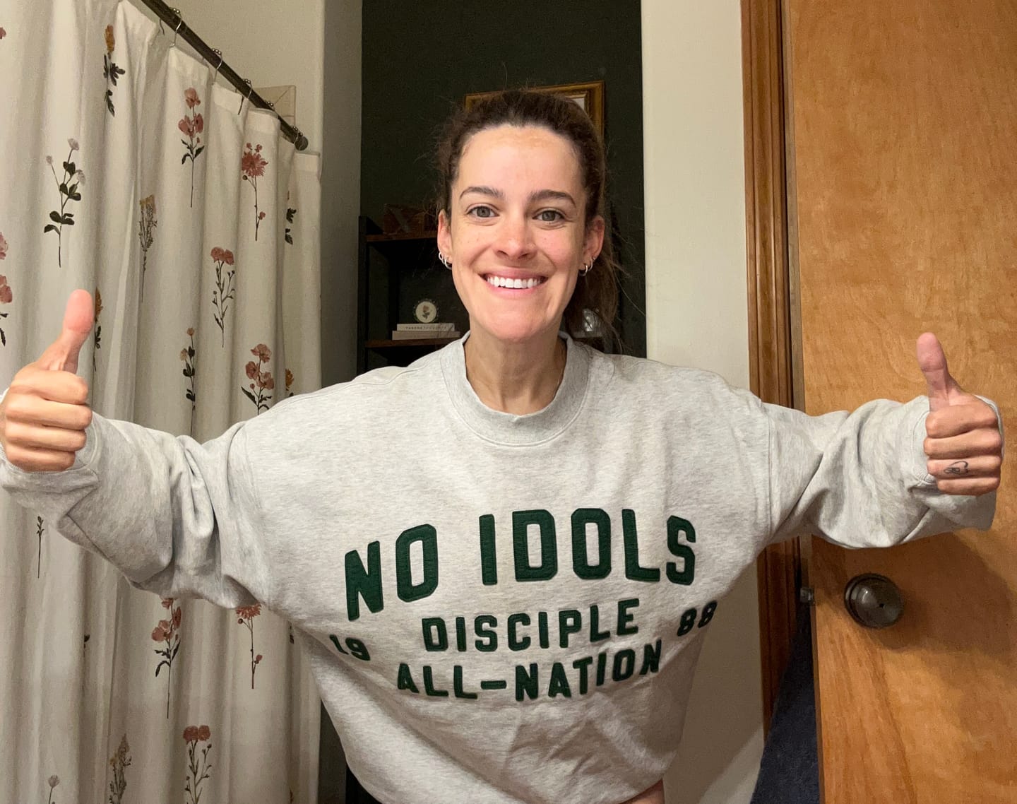 Customer photo review of All-Nation Crewneck | 001