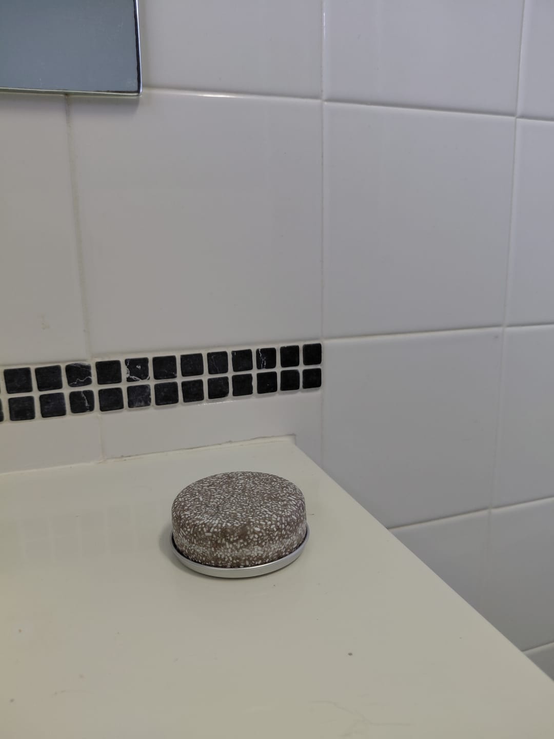Customer photo review of Travel Tin Drainage Tray