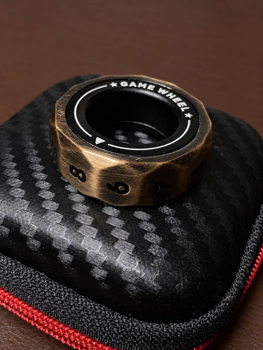 Customer photo review of D12 Magnetic Decision Ring