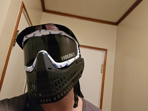 Customer photo review of JT ProFlex LE Goggle Frame - Dynasty Dragon (BFPGear Exclusive)