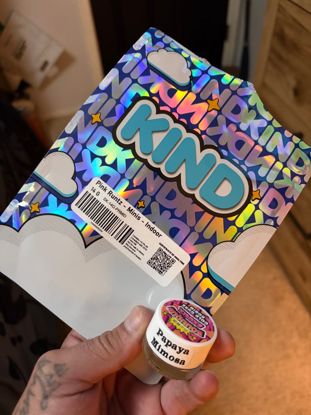 Customer photo review of Boutique Exotics - Cold Cure Rosin 1 Gram