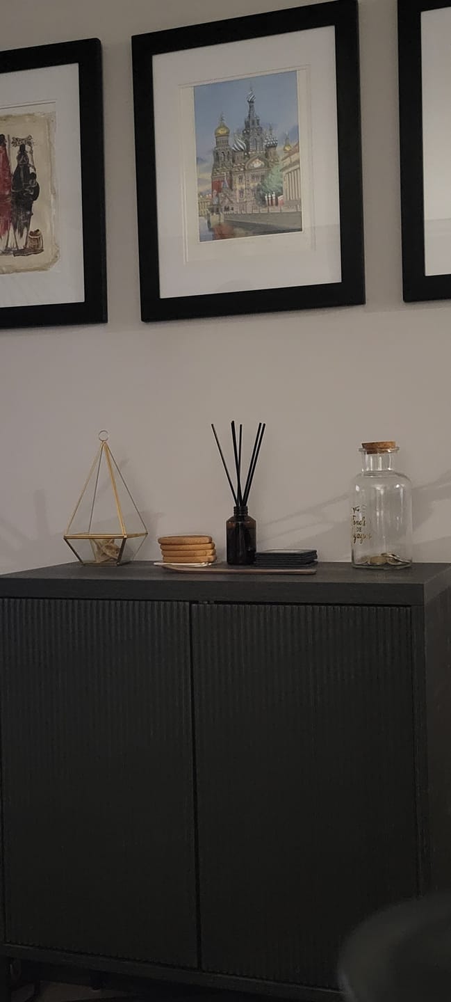 Customer photo review of Diffuseur à roseaux - Ambre doux + Fèves de tonka
