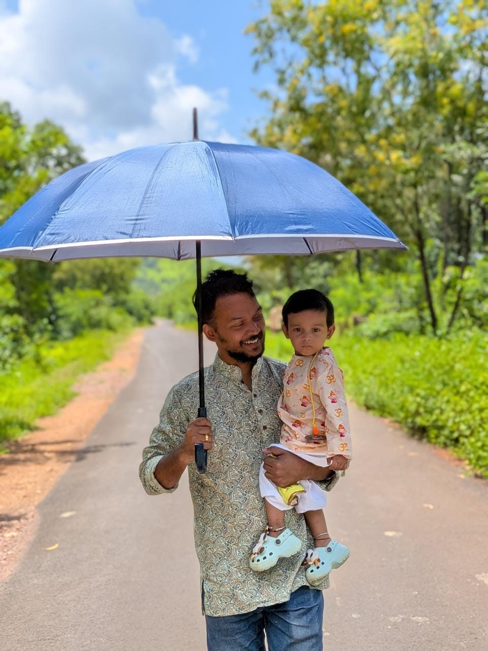 Customer photo review of Om Ganesha Kurta Pajama