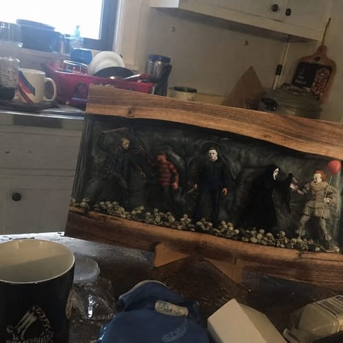 Customer photo review of Horror Serving Board
