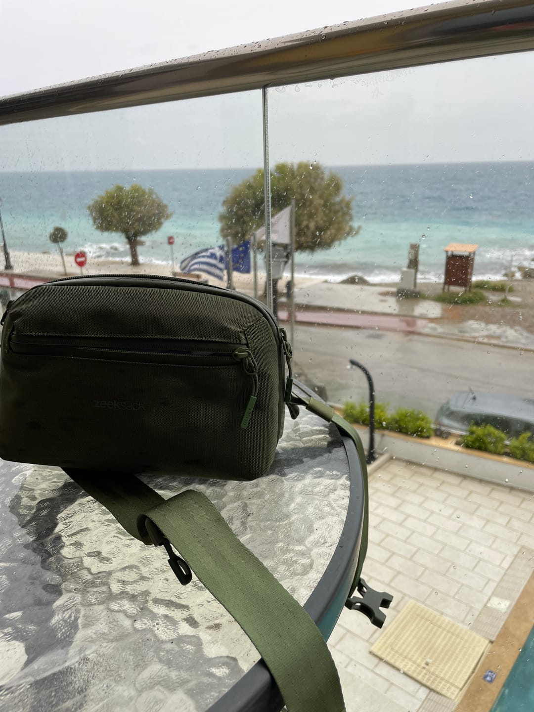 Customer photo review of Crossbody Organizer
