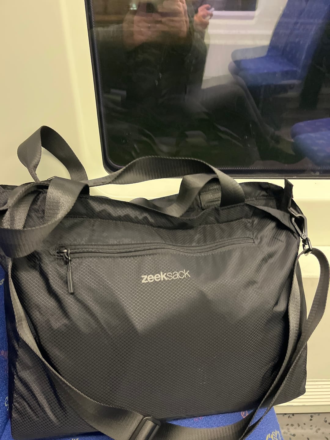 Customer photo review of Packable Travel Tote 20L