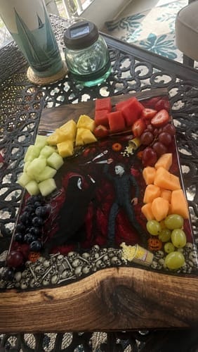 Customer photo review of Horror Serving Board