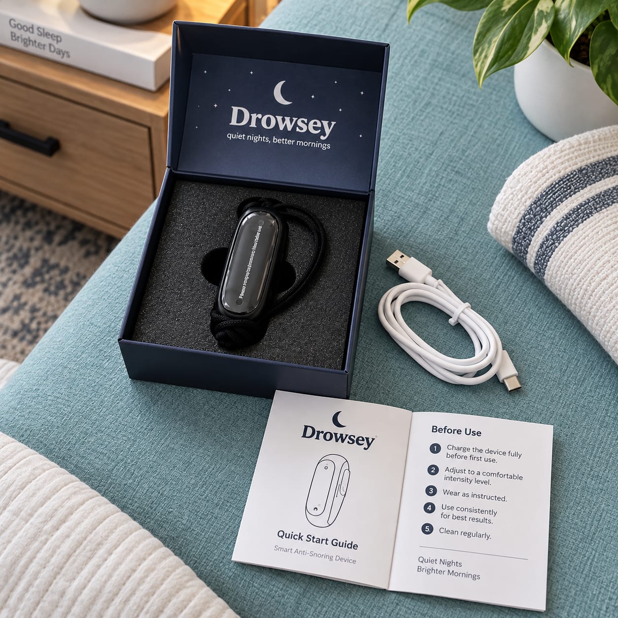 Customer photo review of SilentPulse — Smart Sensor Stops Snoring Instantly