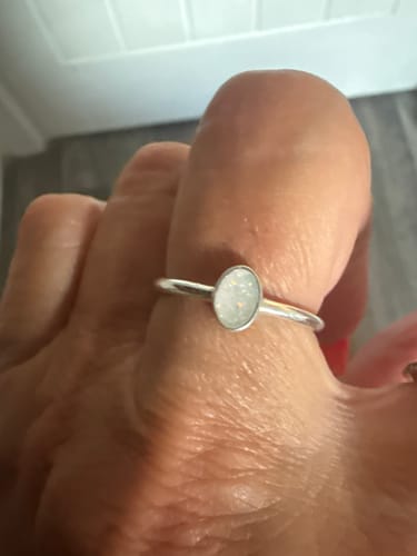 Customer photo review of Classic Oval Ring