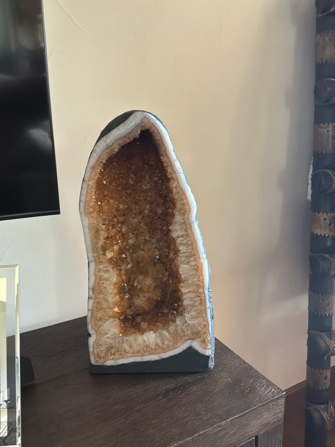 Customer photo review of Citrine Cathedral, Extra Quality, 46.3 lbs & 18.9 in Tall #5603-0446