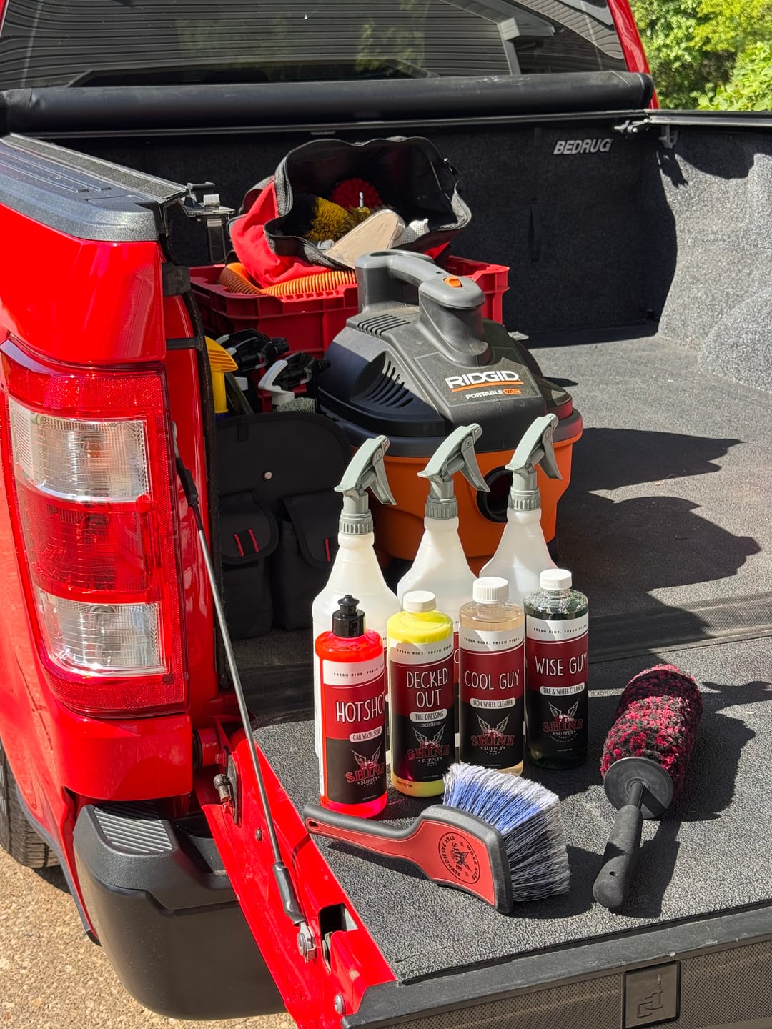 Customer photo review of Wise Guy Wheel & Tire Cleaner - Gallon