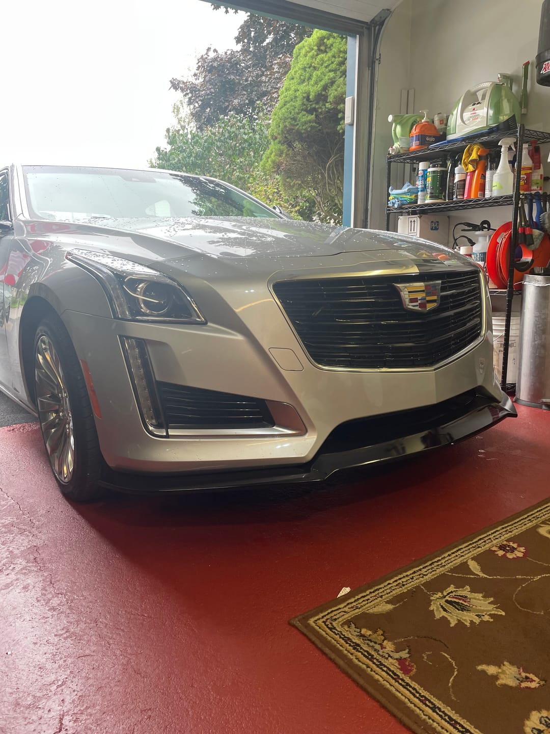 Customer photo review of 2014-19 Cadillac CTS Vsport Performance Front Splitter