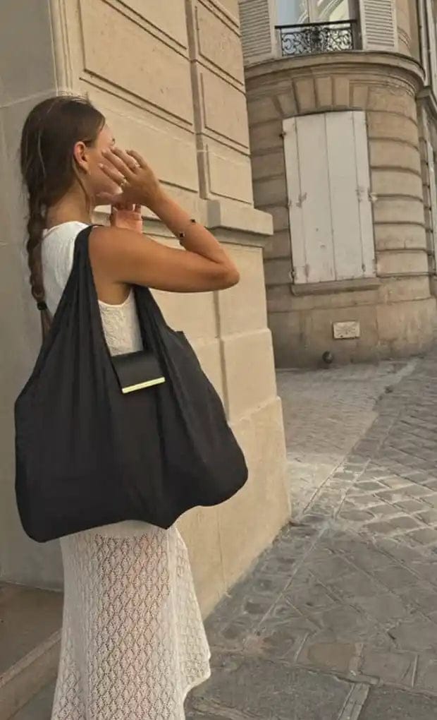Customer photo review of Tote Bag 3-in-1: Charm, Chiavi, Borsa