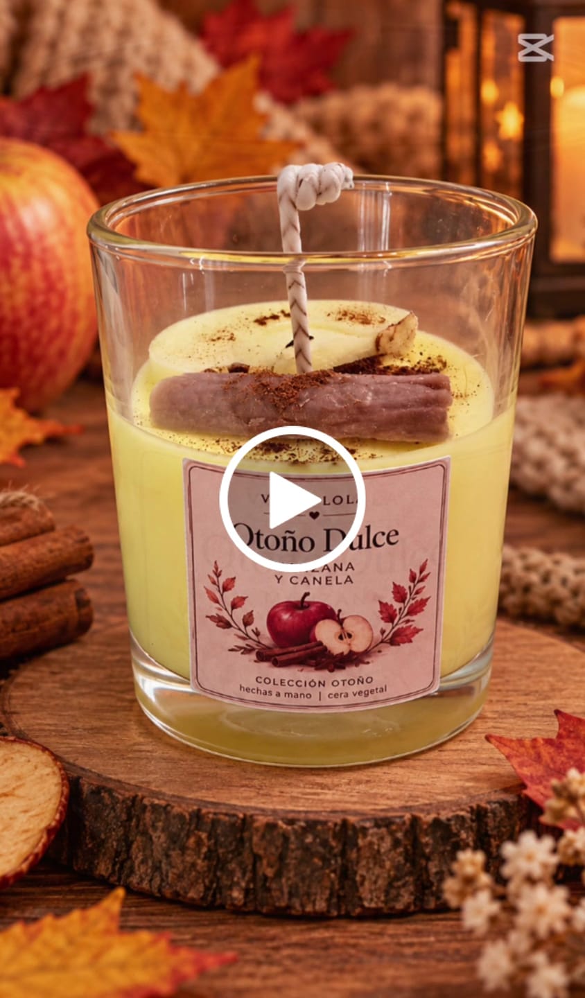 Customer video review of Fragancia MANZANA & CANELA