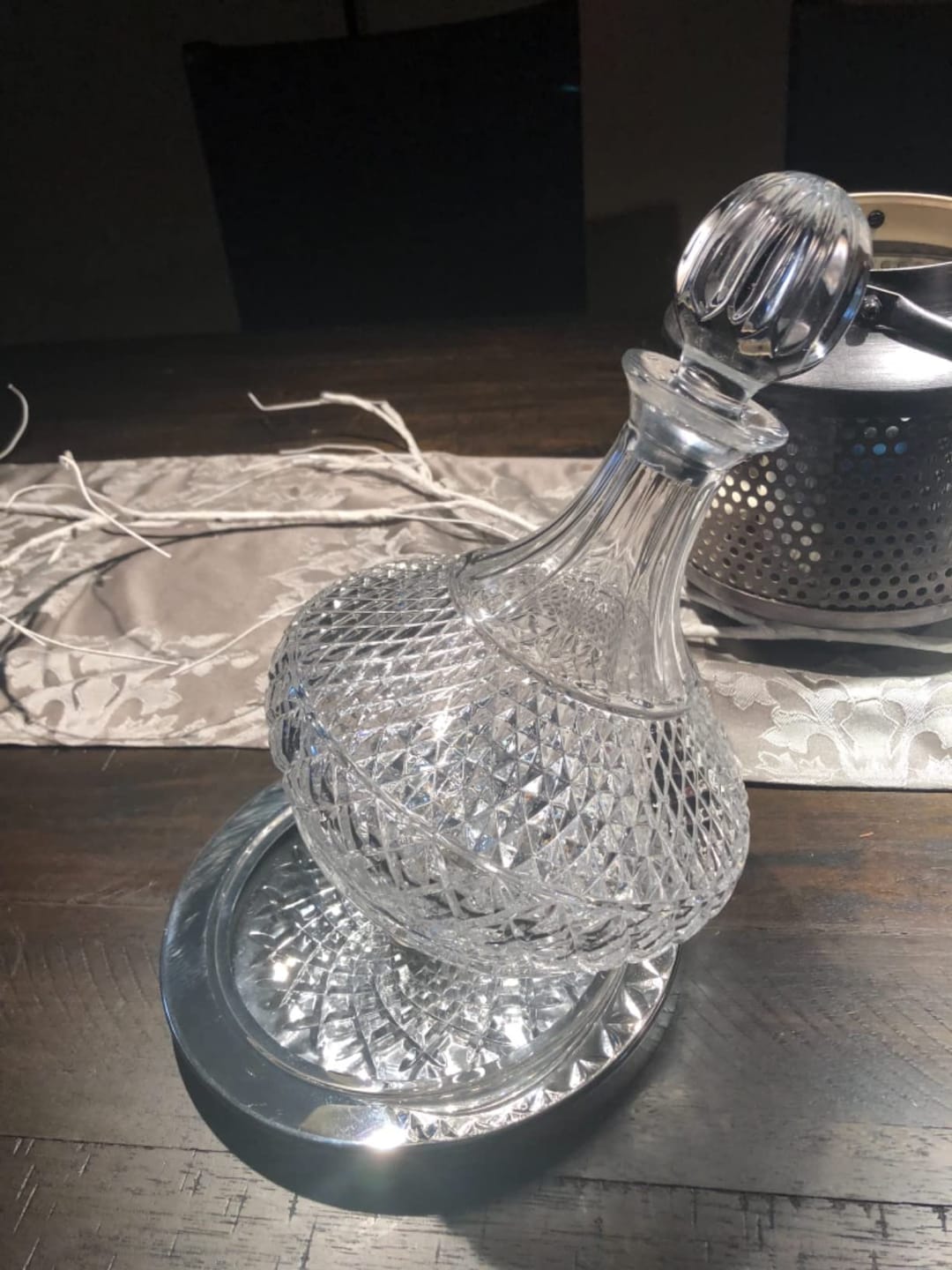 Customer photo review of WineSpinner™ Luxury Rotating Decanter