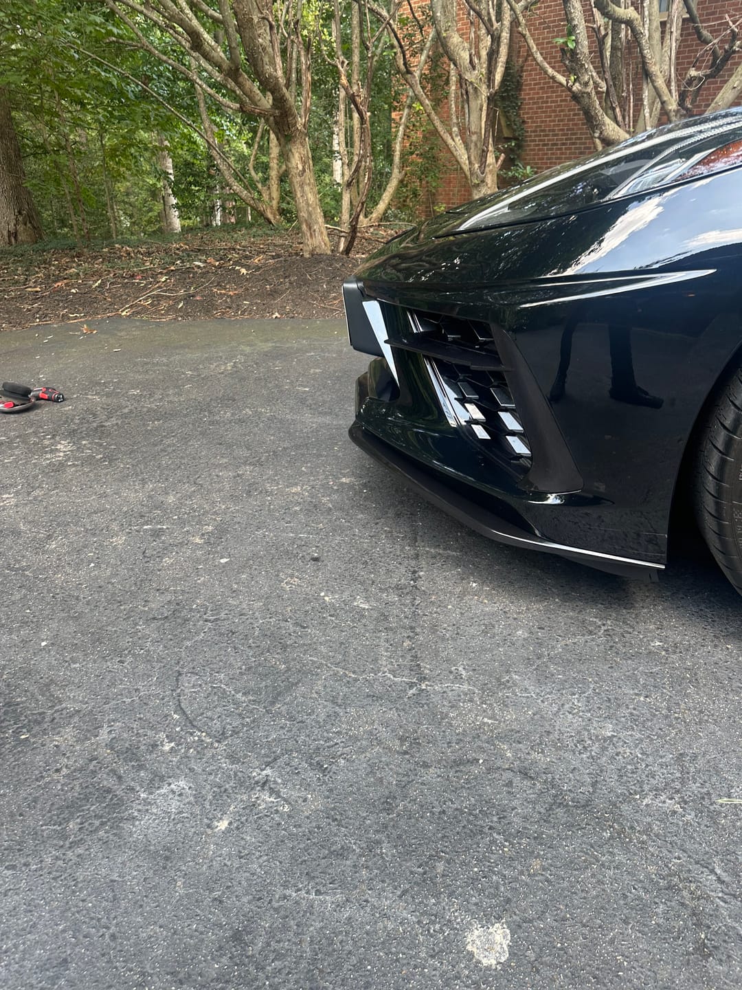 Customer photo review of Corvette C8 Stingray Front Splitter [Z51 Package]