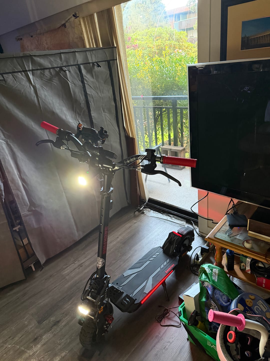 Customer photo review of Backfire M8 Electric Scooter with GPS and Samsung Battery