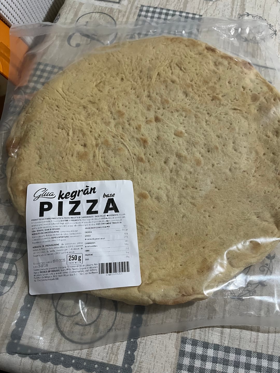Customer photo review of Base Pizza proteica