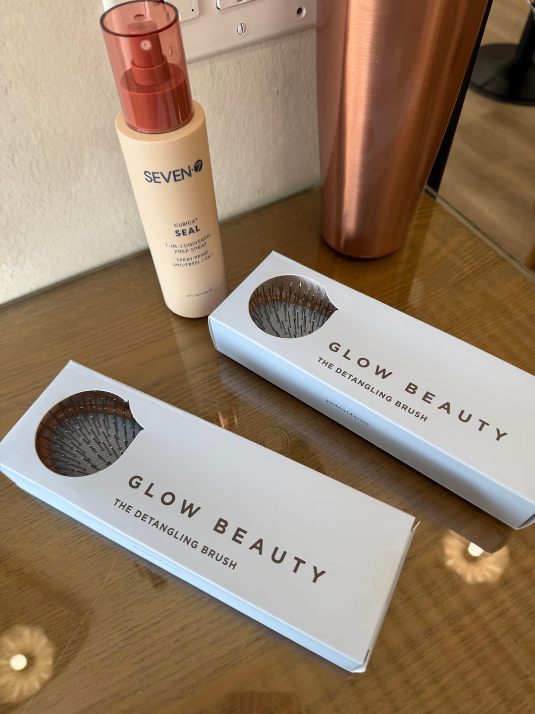 Customer photo review of The Detangling Brush