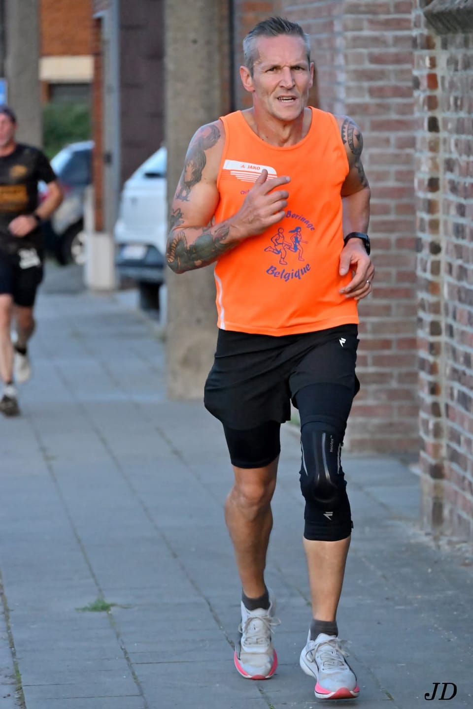 Customer photo review of Short 2 en 1 avec compression intégrée